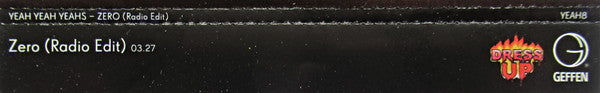 Yeah Yeah Yeahs : Zero (CD, Single, Promo)