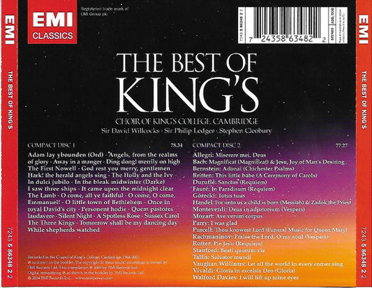 The King's College Choir Of Cambridge, David Willcocks, Philip Ledger, Stephen Cleobury : The Best Of King's (2xCD, Comp)