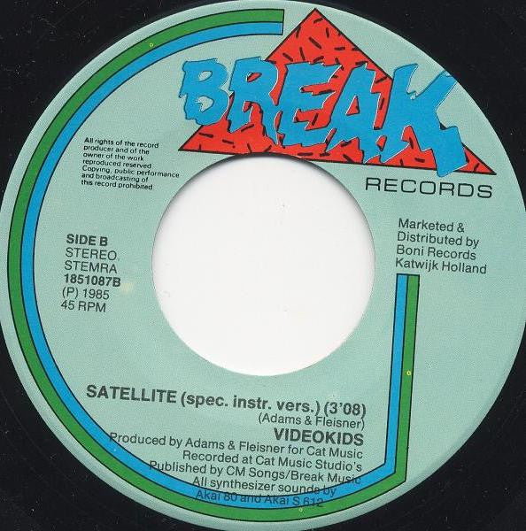 Video Kids : Satellite (7", Single)