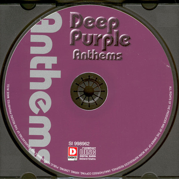Deep Purple : Anthems (CD, Comp)