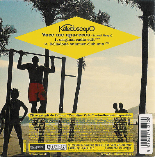 Kaleidoscópio : Voce Me Apareceu (CD, Single)