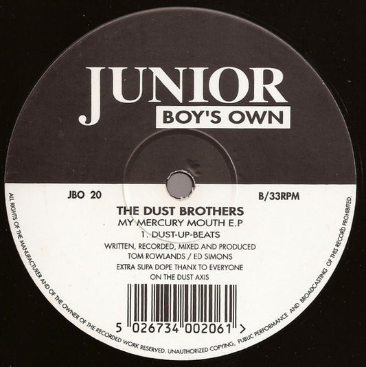 The Dust Brothers (2) : My Mercury Mouth E.P (12", EP, RP)