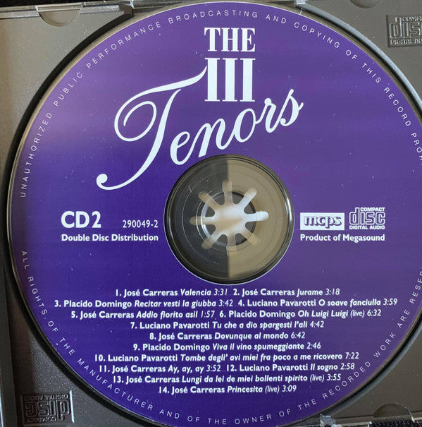 The Three Tenors : The III Tenors (2xCD, Comp)