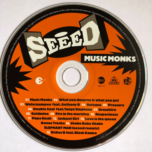 Seeed : Music Monks (CD, Album, Copy Prot.)