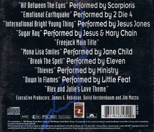 Various : Freejack Soundtrack (CD, Album, Comp)