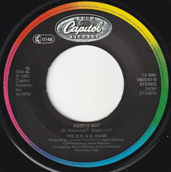 The Brooklyn, Bronx & Queens Band : She's A Woman (7")
