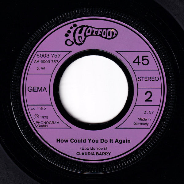 Claudja Barry : Reggae Bump (7", Single)