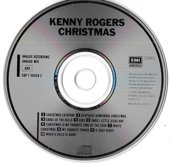 Kenny Rogers : Christmas (CD, Album, RE)