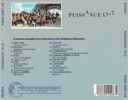 Various : Puissance 13+2 (CD, Album, RE)