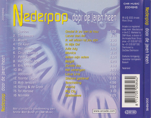Various : Nederpop Door De Jaren Heen (CD, Comp)