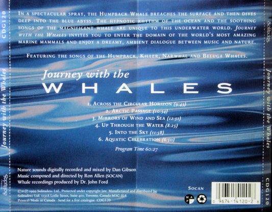 Dan Gibson : Journey With The Whales (CD, Album)