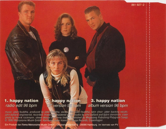 Ace Of Base : Happy Nation (CD, Maxi)