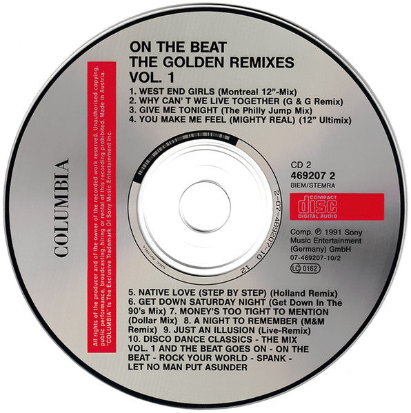 Various : On The Beat - The Golden Remixes Vol. 1 (2xCD, Comp, Fat)