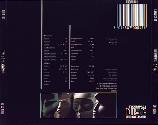 G P Hall : Movements (CD, Album)