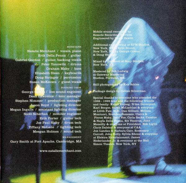 Natalie Merchant : Live In Concert (HDCD, Album)