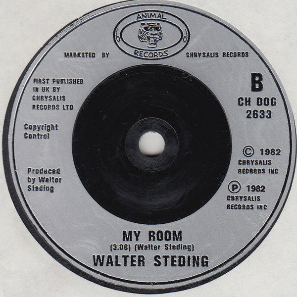Walter Steding : Secret Spy / My Room (7", Single)