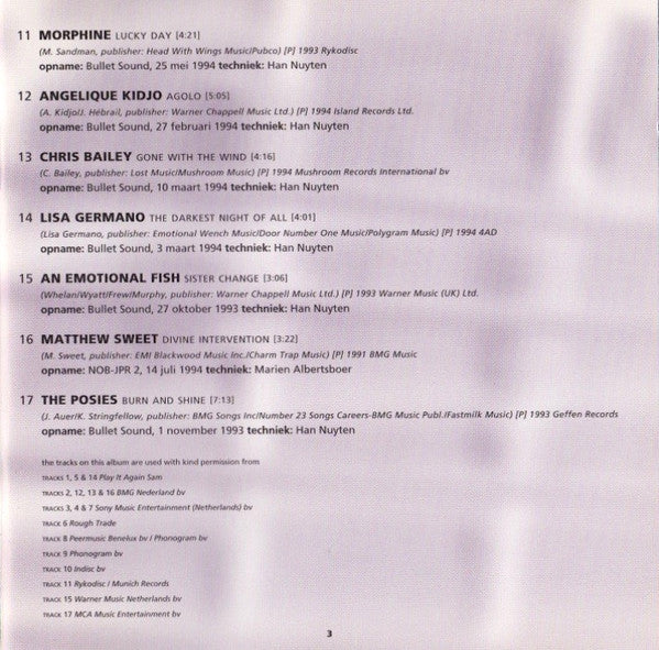Various : 2 Meter Sessies - Volume 5 (CD, Comp)