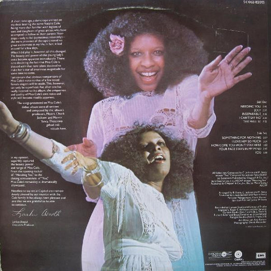 Natalie Cole : This Will Be (LP, Album)