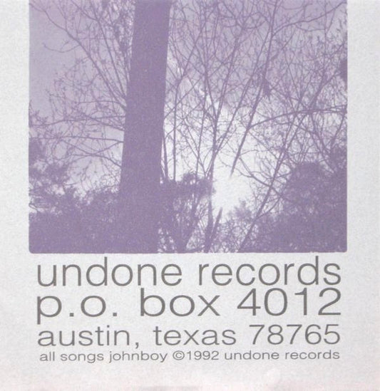 Johnboy : CalYx (7", Cle)