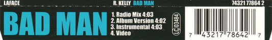 R. Kelly : Bad Man (CD, Single, Enh)