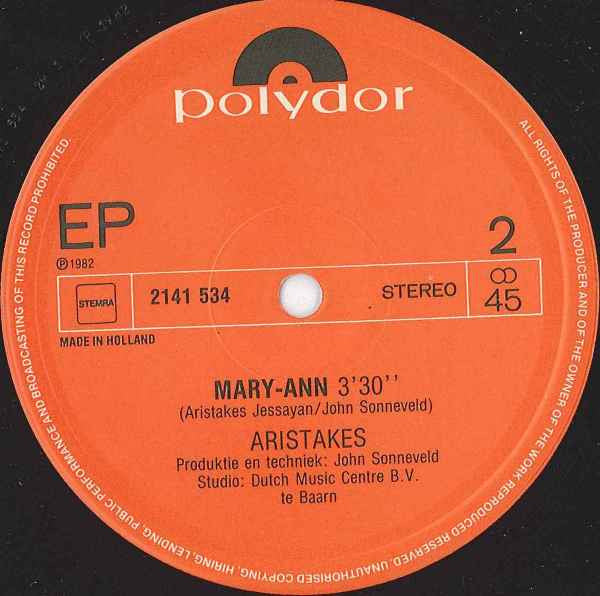 Aristakes : Diamond Forever (12", Maxi)