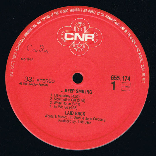 Laid Back : ...Keep Smiling (LP, Album)