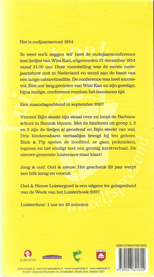Wim Kan, Vincent Bijlo : Oud & Nieuw Luistergoed (2xCD)