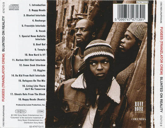 Fugees : Blunted On Reality (CD, Album, RE)