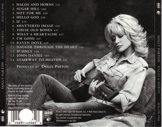 Dolly Parton : Halos & Horns (CD, Album, Enh)