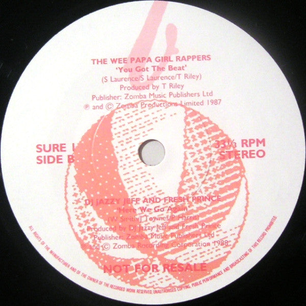Various : Sure Beats One (7", EP, Comp, Promo)