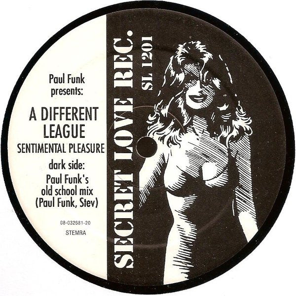 Paul Funk : A Different League (12")