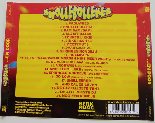 Snollebollekes : ...En Door (CD, RE)