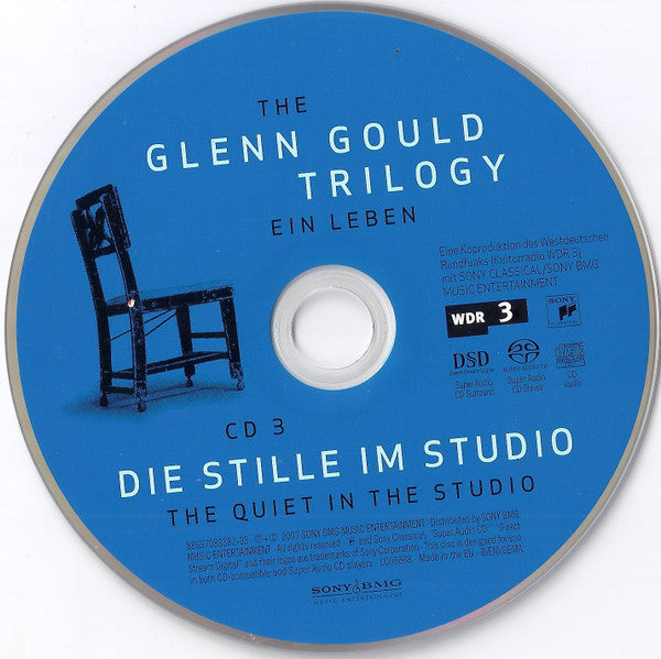 Michael Stegemann : The Glenn Gould Trilogy - Ein Leben (3xSACD, Hybrid, Album)