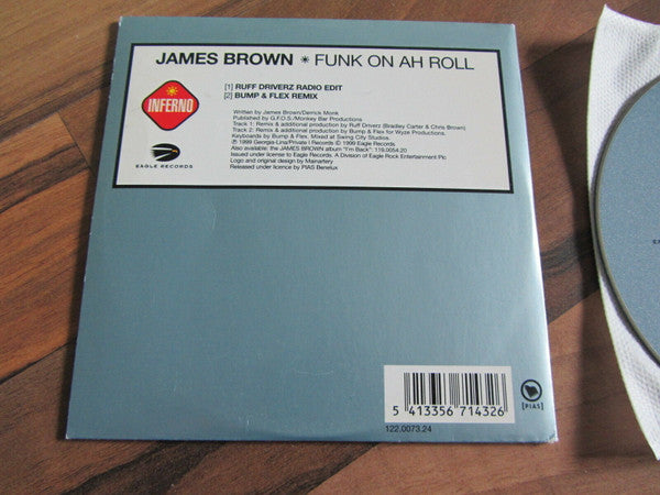 James Brown : Funk On Ah Roll (CD, Single)