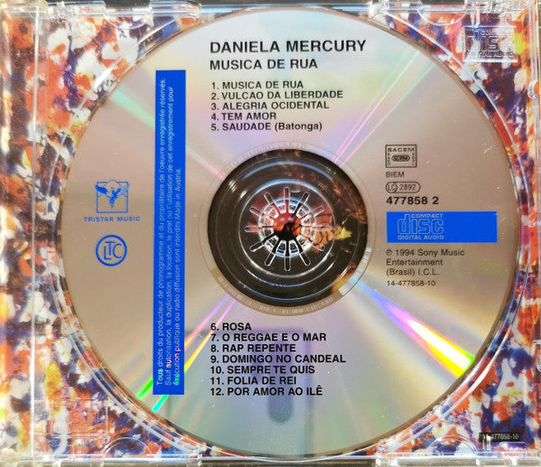 Daniela Mercury : Música De Rua (CD, Album)