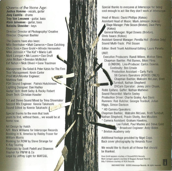 Queens Of The Stone Age : Over The Years And Through The Woods (DVD-V + CD, Album)