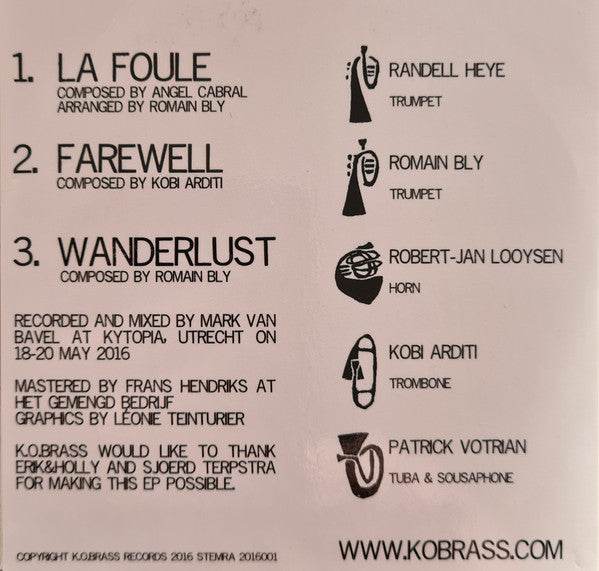 K.O.Brass! : Round One (CD, EP)