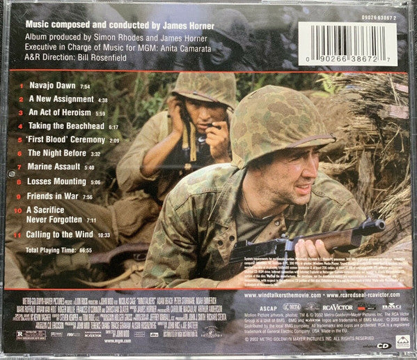 James Horner : Windtalkers (Original Motion Picture Soundtrack) (CD)