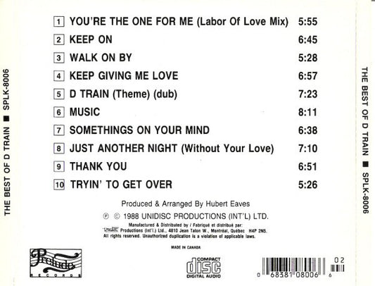 D-Train : The Best Of "D" Train (CD, Comp, RE)