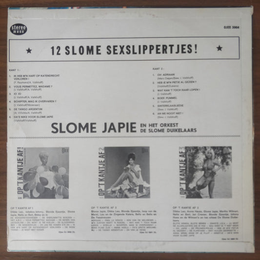 Slome Japie : 12 Slome Sex-Slippertjes (LP, Comp)