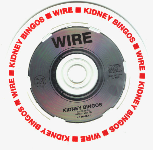 Wire : Kidney Bingos (CD, Mini, Single, Ltd)