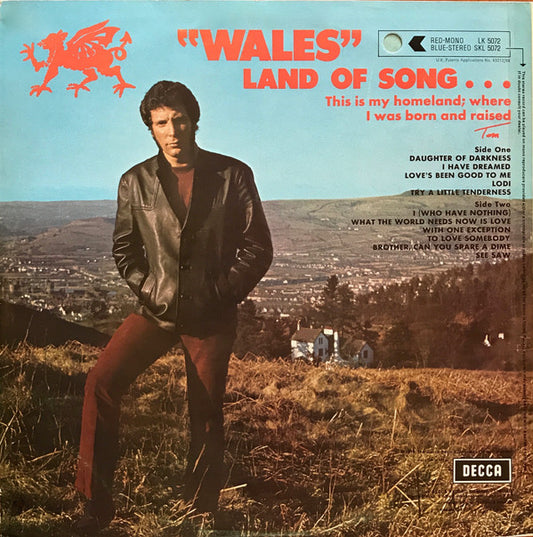 Tom Jones : I Who Have Nothing (LP, Album)