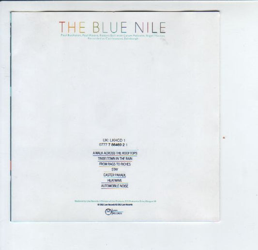 The Blue Nile : A Walk Across The Rooftops (CD, Album, RE)