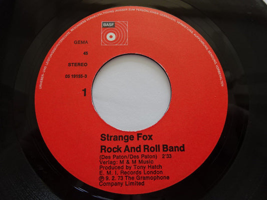 Strange Fox : Rock And Roll Band / Ask Me All (7")