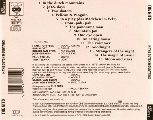 The Nits : In The Dutch Mountains (CD, Album)