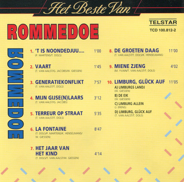 Rommedoe : Het Beste Van Rommedoe (CD, Album)