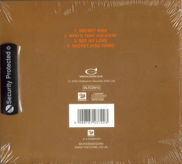 The Coral : Secret Kiss (CD, Single, Enh)