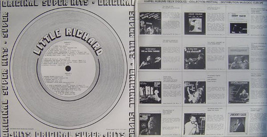 Little Richard : Original Super Hits (2xLP, Comp, Gat)
