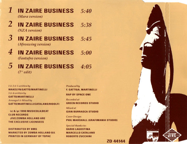 African Business : In Zaire Business (CD, Maxi)