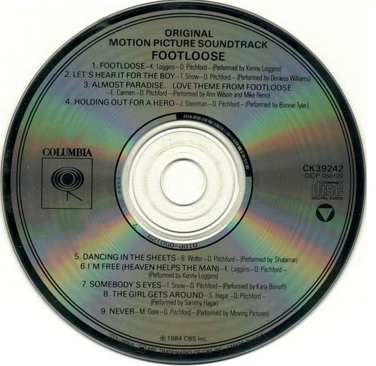 Various : Footloose (Original Soundtrack Of The Paramount Motion Picture) (CD, Album, RE)